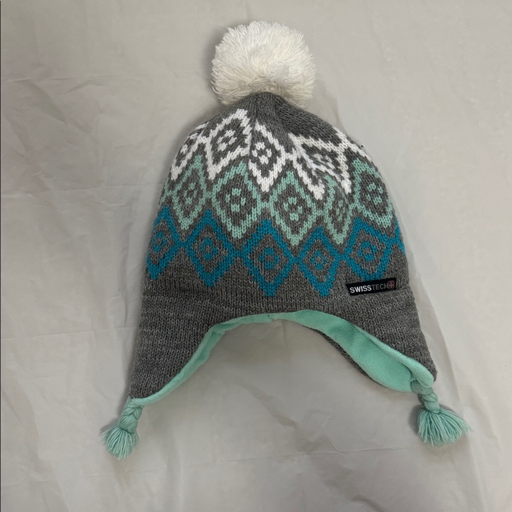 Swiss tech beanie hat women's one size